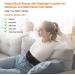 Cordless Heating Pad for Back Pain Relief - 45in Wireless Heat Belt with Massage for Lumbar Spine, Stomach & Arthritis - Buy Online on GoSupps.com