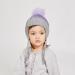 LANGZHEN Toddler Winter Hat - Earflap Knit Cap for Baby Boys & Girls - Grey-Mix (6-12 Months) - Buy Online on GoSupps.com