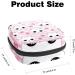 Cute Pink Cats Claw Stripe Pattern Sanitary Napkin Storage Bag - Portable Period Pouch for Women and Teens - Multi-Colored - Buy Online on GoSupps.com