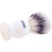 Plisson Shaving Brush Size 12 - Luxury Mother of Pearl with White Fiber | Shop Internationally - Buy Online on GoSupps.com