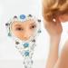 Uonlytech 1 Set Love Makeup Mirror Metal Decorate Handheld Woman Silver silver White - Buy Online on GoSupps.com