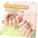 POPETPOP Kids Nail Kit 3 Sets Children's Nail Art Toys Toddler Toys Sparkle Nail Polish Nail Polish for Toddlers Nail Art Kit for Birthday Makeup Toy Nail Stickers Paper 3d Manicure - Buy Online on GoSupps.com