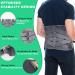 HONGJING XL Back Brace for Lower Back Pain Relief | Lumbar Support with 7 Stays & Breathable Mesh | Ideal for Heavy Lifting & Sciatica Pain Relief - Buy Online on GoSupps.com