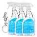 Bundle of Household cleaning towel - 25x25cm - 13g and Earth Friendly Products Window Cleaner with Vinegar 22 Oz Pack of 3