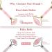 Rosejoice Pink Rose Quartz Jade Roller for Face - Handcrafted Facial Massager for Anti-Aging Skincare - Buy Online on GoSupps.com