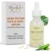 Okra Peptide Face & Neck Serum Hydrating Anti-Aging Serum with Gingko Leaf Extract & Collagen-Boosting Peptides for Youthful Skin Vegan & Cruelty-Free Skincare 30ml