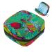 Portable women's binding-up bags menstrual cup bag feminine menstrual insert pocket for teenage girls tampons for the first period sea turtles tropical fish multicolored 06
