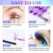 120 Colored Cluster Lash Extension Kit - DIY Home Application with Bond Seal & Applicator Tool - Buy Online on GoSupps.com