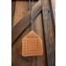 Hope Woodworking Leather Fly Swatter Set (2 Pack) - Amish-Made with Real Leather Paddle - Metal Handle Bug Swatter - 2 Pack Brown - Buy Online on GoSupps.com