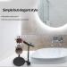 RA-ZOR Stand & Curved Shaving Brushes Holder - Optimal Display for Dry Brushes | International Shipping Available - Buy Online on GoSupps.com