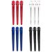 Efalock Professional Combi-Clip - Assorted Colorful 12 Pack for Easy Styling | International Shipping - Buy Online on GoSupps.com