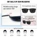 OCCI CHIARI Retro Oversized Reading Sunglasses Men | Stylish Full Lens Sun Readers 1.0 - 3.5 | Black 1.25 - International Shipping Available - Buy Online on GoSupps.com