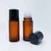 Essenciales Refillable Roll-On Packaging - 50ml Amber Glass Bottles (2 Pack) | No Leakage Convenient & Eco-Friendly - Buy Online on GoSupps.com