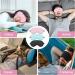 WLLHYF 3 Pcs Silk Sleep Mask Set - Soft Silk Eye Cover Blindfold with Elastic Strap - Night Blocking Out Light Eyeshade - Adjustable Travel Nap Sleep Eye Mask for Men and Women (Black Pink Blue) - Buy Online on GoSupps.com