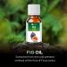 Pure Salvia Fig Oil - Natural Skin & Hair Care | Moisturize Nourish Rejuvenate | 15 ML Aromatherapy Oil - Buy Online on GoSupps.com