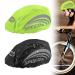 KKVOGMLE 2 piece of rain protection for bicycle helmet reflectors helmet coating riding helmet cover helmet rain cover helmet waterproof cover reflective protective helmet cover for bicycle helmet