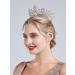 Rose Gold Crystal Crown & Tiara for Women - Wedding, Prom, Party Headband - Buy Online on GoSupps.com
