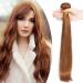 SEGO real hair Tress 1 bundle weave human hair brazilian extensions straight virgin 100% unprocecious real hair hair extension smooth chestnut brown