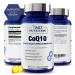 1MD Nutrition CoQ10 - for Heart Health & Cellular Energy Production - Health Supplement for Men & Women - Coenzyme Q10 Softgel - 60 Days 60 Count (Pack of 1)
