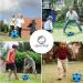 Buy Chastep 8 Foam Soccer Ball - Safe & Soft Kick Ball for Children & Beginners - Blue/Black - Buy Online on GoSupps.com