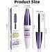 5D Brown Mascara Voluminous Waterproof-1Pcs Silk Fiber Tubing Mascara for Eyelashes Volume and Length Curling Eye Lash Longlasting Smudegproof Colored Mascara Liquid Lash Extensions Mascara for Women 02# Brown - Buy Online on GoSupps.com