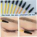 Lash Brush 3-in-1 Reusable Lash Spoolies 50Pcs Bendable Mascara Wands Makeup Applicator Spoolies for Eyebrow and Eyelash Extensions Lash Brushes - Buy Online on GoSupps.com