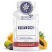 Cleanse24 - Intestinal Cleanse for Humans with Wormwood Papaya Black Walnut - Herbal Intestinal Cleanse Gut Cleanse for Men & Women 60 Capsules