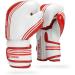 Sanabul Core Series Gel Boxing Kickboxing Bag Training Gloves White/Red 14 oz - Buy Online on GoSupps.com
