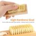 Amaxiu Wooden Nail Brush 2PCS - Double Sided Scrub Brush for Fingernail Cleaning - Buy Online on GoSupps.com