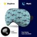 Shark Nautical Anchor Sleep Mask - Adjustable Strap Eye Cover for Yoga, Travel, and Naps - Buy Online on GoSupps.com