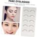 Beavorty 10 Pairs Fake eyelashes natural false lashes eyelash supplies natural false eyelashes segmented false eyelash reusable black eyelash artificial eyelashes Practice False Eyelashes - Buy Online on GoSupps.com