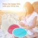 Langsprit Leak-Proof Reusable Bamboo Nursing Pads (14 Pack)  Super Absorbent Washable Breast Pads with Laundry Bag (Original  Round) Round Original - Buy Online on GoSupps.com