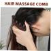 BCOATH Wooden Wide Tooth Comb for Women | Hair Head Massage Tool | Natural Broad Tooth Desangerer | 10.50x5.00cm | Best Massage Tools - Buy Online on GoSupps.com