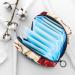Buy Sugar Skull Rose Pattern Sanitary Napkin Storage Pocket | Stylish Period Bag for Women & Teens | Menstrual Cup Bags - Color 8 - Buy Online on GoSupps.com