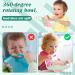 Baby Universal Gyro Bowl - Non Spill Feeding Bowl for Toddler | 360 Rotation Kids Bowl (1Pcs Light Green) - Buy Online on GoSupps.com