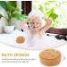 FRCOLOR Exfoliating Bath Sponge Shower Brush 4pcs Set for Soft Skin Cleaning - Body Scrubberwash for Women, Men, and Kids - Buy Online on GoSupps.com