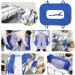 Patient Transfer Sheet Patient Positioning Bed Pad with 4 Fixed Straps and Handles Middle Hollow Design and Soft Skin Friendly Fabric 80kg Load and Sturdy for Obese Elderly Patients Medium - Buy Online on GoSupps.com