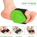 3 Pairs Arch Support Pads for Flatfoot & Plantar Fasciitis Relief - Cushioned Compression Sleeves for Heel Spurs & Fallen Arches (Blue - Buy Online on GoSupps.com