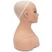 PVC Mannequin Head Bust Stand for Wigs - 16.5 Inch Caucasian | PMH-DB7645 - Buy Online on GoSupps.com