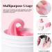 KYDA 2 Colors Nail Extension Solid Builder Gel Solid Non-stick Extension Gel for Nails Hard Builder Gel for Nail Art Design Premium Color Extend Gel for Beginners Nails(Clear and Dark Pink) - Buy Online on GoSupps.com