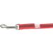 IDC Color & Gray Rubberized Leash - 14mm x 2m (Without Loop) - Durable Red-Grey Design for International Shipping - Buy Online on GoSupps.com