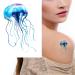 Dopetattoo 6 Sheets Temporary Jellyfish Tattoo Set for Men and Women - Fake tattoos for Neck, Arm, Chest - Buy Online on GoSupps.com