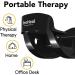 ProHeal Foot Rocker Calf Stretcher with Spiked Ball Massager for Plantar Fasciitis & Achilles Tendonitis - Blue/Yellow - Lower Leg Pain Relief - Buy Online on GoSupps.com
