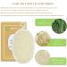 Crovin Loofah Pads - 100% Natural Exfoliating Body Scrubber for Men and Women - 6 Count SPA Gift Set for Bath Shower - Buy Online on GoSupps.com