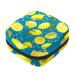 Menstrual Bag with Zipper for Women Girls (Lemon Fruits and Leaves)