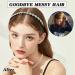 Yeshan Rhinestone & Crystal Teeth Comb Headbands for Women - Pack of 4 (Mixed Colors) - Buy Online on GoSupps.com