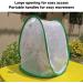 CHICIRIS Butterfly Habitat Pop Up Monarch Butterfly Enclosure Clear Insect Cage Terrarium with Handle 13.2 x 13 x 14.4in - Buy Online on GoSupps.com