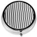 Black White Stripe Round Pill Box - 3 Compartment Portable Travel Organizer for Vitamins & Medications - Buy Online on GoSupps.com