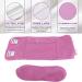 2pcs Castor Oil Pack Set - Adjustable Waist & Neck Packs | Reusable & Washable | Purple Package - International Shipping - Buy Online on GoSupps.com