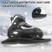 Nattork Adjustable Ice Skates | Boys, Kids, Women | Soft Padding, Reinforced Ankle Support | Black Small (10C-13C) - Buy Online on GoSupps.com